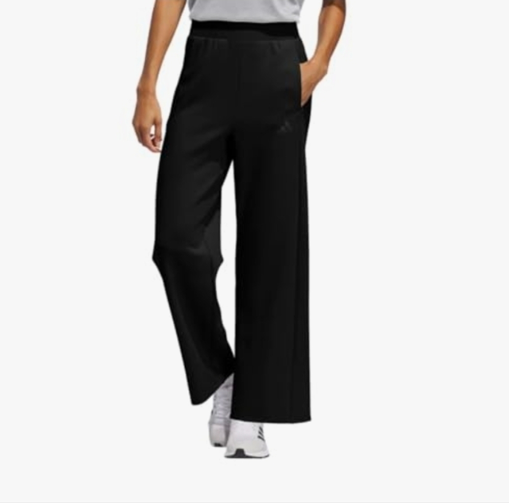 New Adidas Wide Leg Black Women's Pants